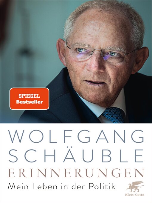 Title details for Erinnerungen by Wolfgang Schäuble - Wait list